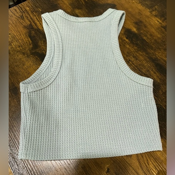 EUC Forever 21 Set Bundle of Four 4 Waffle Knit Racer Back Tank Tops Size Small - Picture 5 of 14